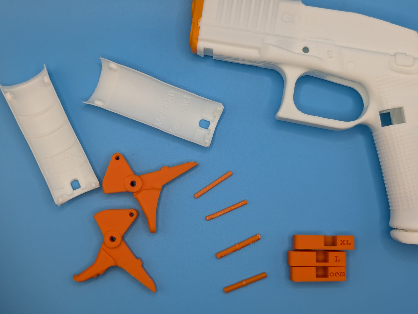 GD19.6 GEN 6 G-Series-Style Custom Grip Module For ACE XR For Glock Shooters